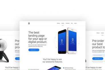 70+ Best App Landing Page Templates 2024