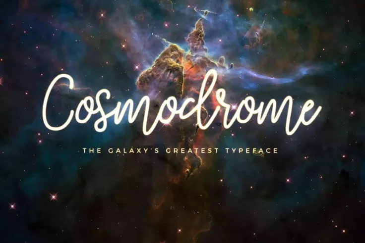 View Information about Cosmodrome Script Font