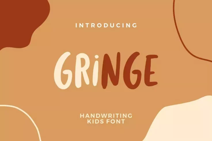 View Information about Gringe Creative Handwriting Font