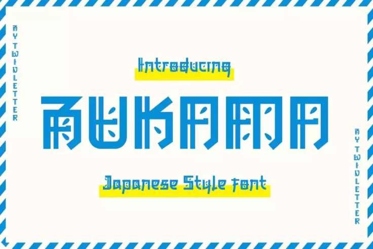 View Information about Bukama Japanese Font